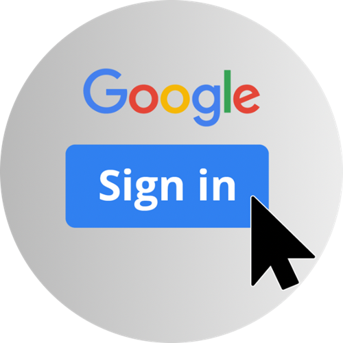 Google Sign In Cirlce